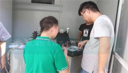 國(guó)電西高為杭州電器公司提供調(diào)試服務(wù)