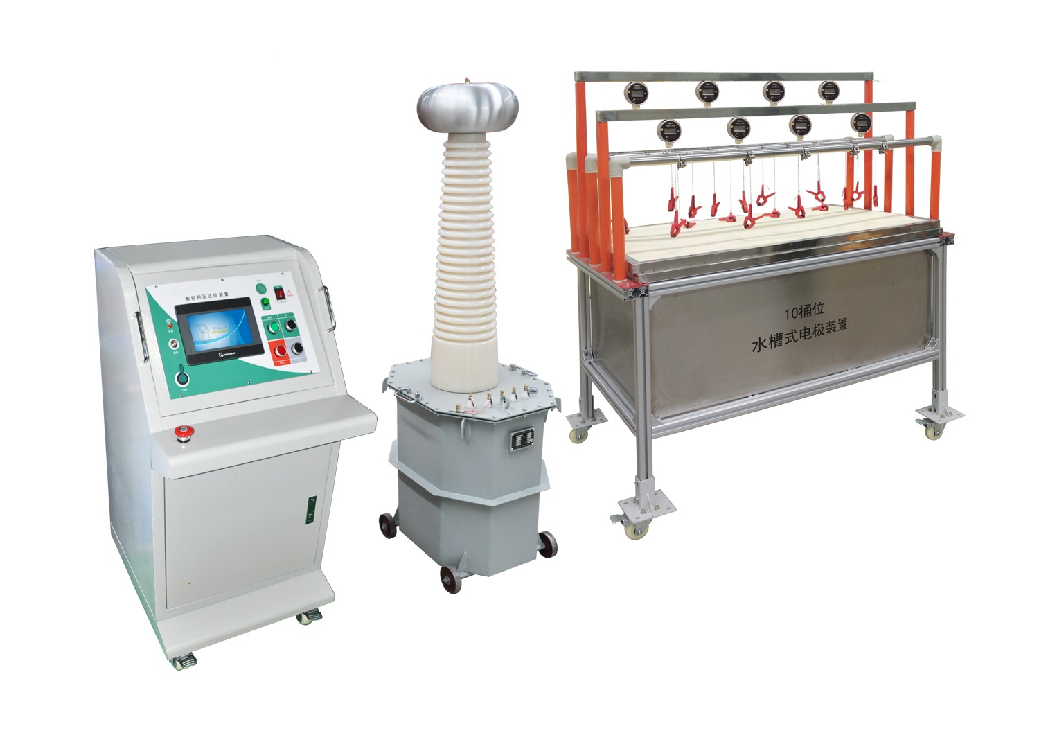 智能絕緣手套（靴）耐壓試驗裝置智能臺干變水槽（8桶位）